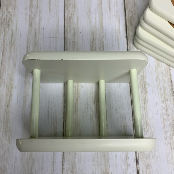 Gingerbread coaster holder with 6 coasters - Picture 4 of 5